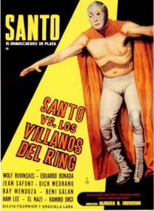 Santo Contra Los Villanos Del Ring (1966) poster